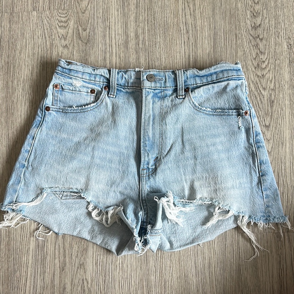 High rise shorts